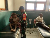 Aparat Gabungan TNI Bersama RSUD Mulia dan PMI Kab Puncak Jaya Evakuasi Pengungsi Korban Penembakan KKB di Distrik Sinak