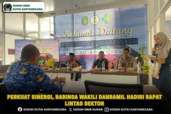 Perkuat Sinergi, Babinsa Wakili Danramil Hadiri Rapat Lintas Sektor Perkuat Sinergi, Babinsa Wakili Danramil Hadiri Rapat Lintas Sektor