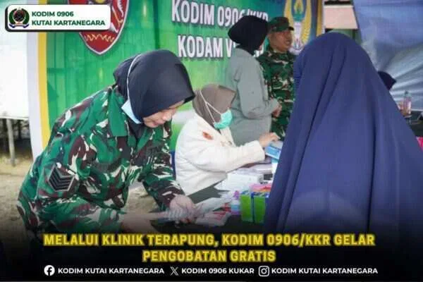 Melalui Klinik Terapung, Kodim 0906/Kkr Gelar Pengobatan Gratis Melalui Klinik Terapung, Kodim 0906/Kkr Gelar Pengobatan Gratis