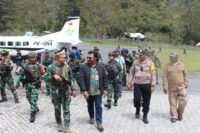 Danrem 173/Praja Vira Braja Tinjau Kesiapan Wilayah Teritorial di Makodim 1714/PJ
