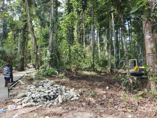 Satgas TMMD Ke-128 Kodim 1801/Manokwari Buka Lahan 2 Hektar untuk Program Tanam Kakao