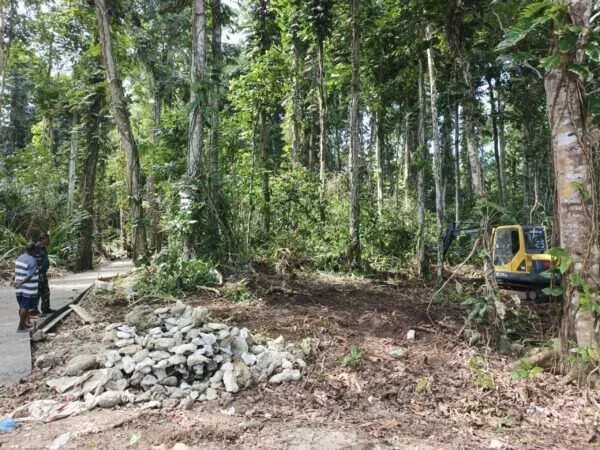 Satgas TMMD Ke-128 Kodim 1801/Manokwari Buka Lahan 2 Hektar untuk Program Tanam Kakao
