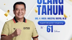 Ketua Askab PSSI Tangerang Sampaikan Doa untuk Bupati di Ulang Tahun ke-61