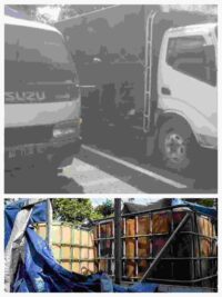 Polres Nganjuk Amankan Drum, Selang, dan Pompa BBM Hasil Penimbunan