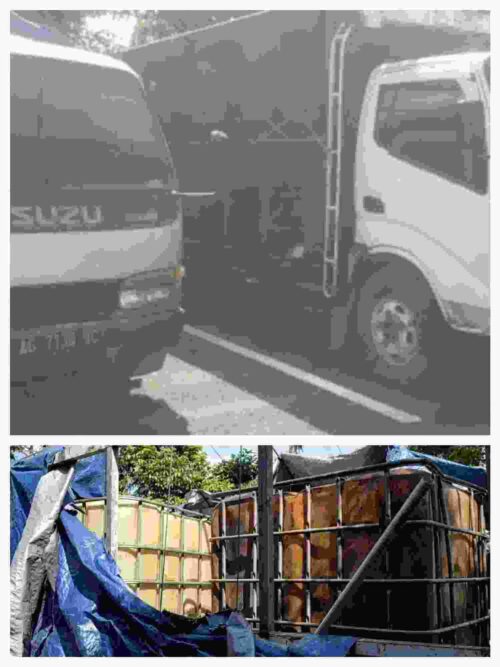 Polres Nganjuk Amankan Drum, Selang, dan Pompa BBM Hasil Penimbunan