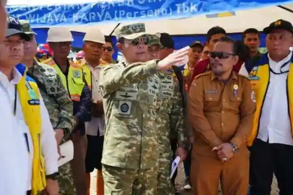 Kasum TNI Melaksanakan Kunjungan Kerja ke Wilayah Kabupaten Tapteng dan Tapsel Sumatera Utara