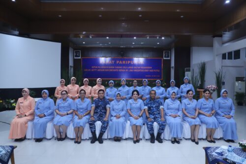Rapat Paripurna PIA Ardhya Garini Lanud Sultan Hasanuddin Berlangsung Hangat dan Penuh Kekeluargaan