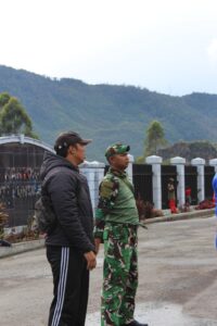 Kodim 1714/Puncak Jaya Bersama Pemda Laksanakan Jumat Sehat Yang Penuh Berkah