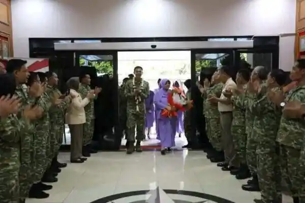 Tongkat Estafet Kepemimpinan Pusinfolahta TNI Resmi Berganti