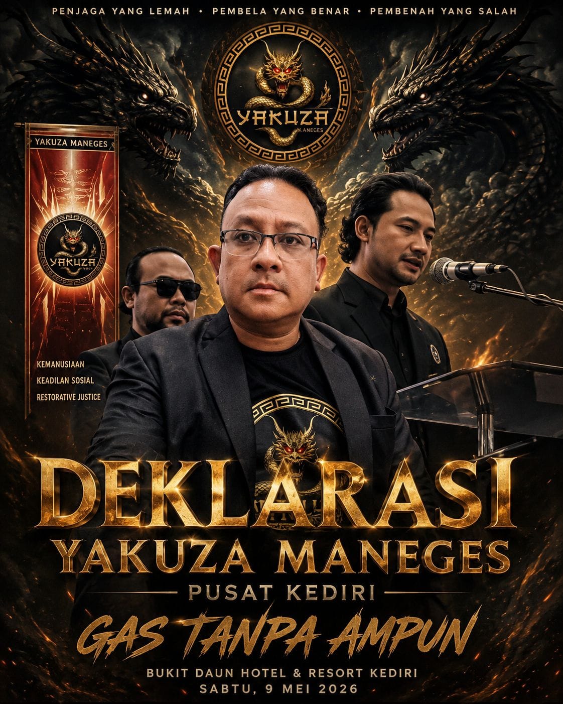 Dari Stigma ke Spirit Perubahan: Yakuza Maneges Jadi Wadah “Santri Jalur Kiri”