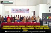 Wujud Sinergi TNI Dengan Pemerintah Desa Kuatkan Pembangunan Wilayah, Babinsa Hadiri Pelatihan Indeks Desa