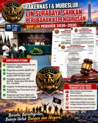 RAKERNAS & MUBESLUB LIN: Susunan Kepengurusan Baru Resmi Berlaku