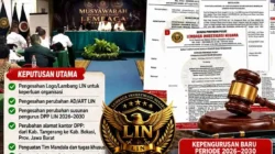RAKERNAS & MUBESLUB LIN: Susunan Kepengurusan Baru Resmi Berlaku