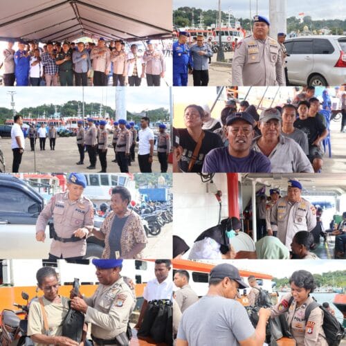 Sambut HUT Bhayangkara ke-80, Ditpolairud Bersama Biddokkes Polda PBD Gelar Sambang Nusa Presisi dan Baksos untuk Nelayan