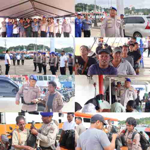 Sambut HUT Bhayangkara ke-80, Ditpolairud Bersama Biddokkes Polda PBD Gelar Sambang Nusa Presisi dan Baksos untuk Nelayan