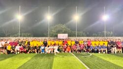 Lapangan Mini Soccer Jadi Simbol Kekompakan Keluarga Besar Polresta Tangerang
