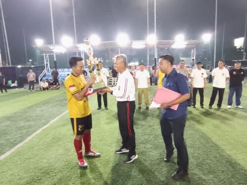 Semangat Pantang Menyerah Antar Polsek Cikupa FC Menjadi Juara 2