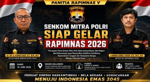 Senkom Mitra Polri Mantapkan Persiapan Rapimnas 2026 Skala Nasional Senkom Mitra Polri Mantapkan Persiapan Rapimnas 2026 Skala Nasional