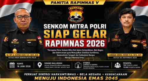 Senkom Mitra Polri Mantapkan Persiapan Rapimnas 2026 Skala Nasional Senkom Mitra Polri Mantapkan Persiapan Rapimnas 2026 Skala Nasional