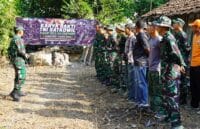 Peduli Warga diwilayah Binaan, Kodim Bojonegoro Gelar Karya Bakti TNI Satkowil Semester I Tahun 2026