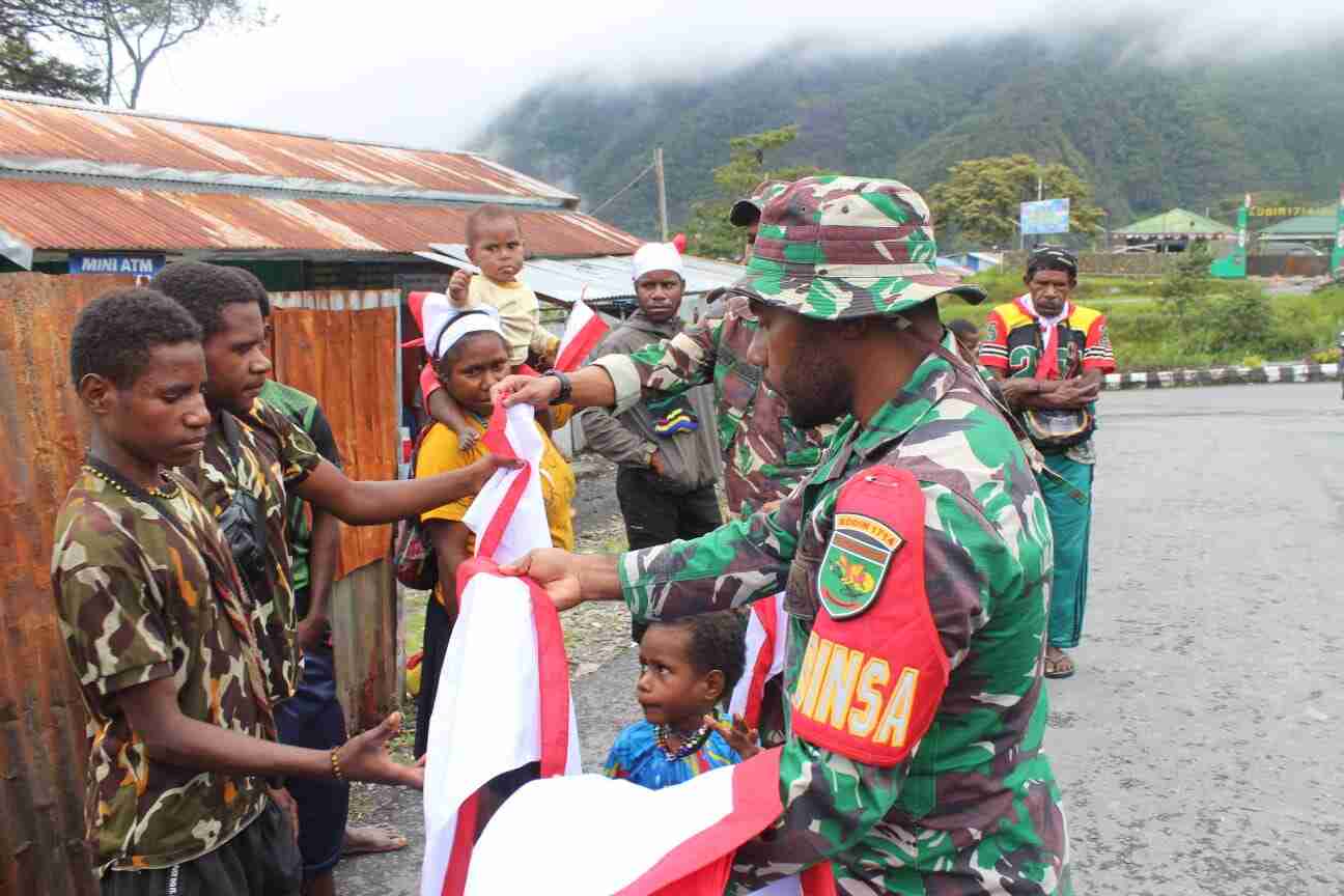 Kodim 1714/PJ, Polri Bersama Pemda Gelar Kirab Merah Putih: Bersatu Dalam Keberagaman, Berdaulat Dalam Persatuan Menjaga NKRI Harga Mati