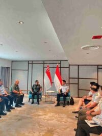 Kasum TNI Pimpin Delegasi Indonesia Pada Sidang Ke-22 TNI-SAF Annual Staff Meeting (TSASM) 2026 di Singapura