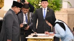 Panglima TNI Hadiri Pelantikan Kepala BGN serta Penasihat Khusus Presiden