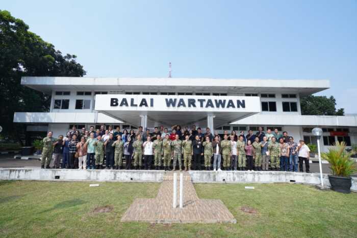 Perkuat Sinergi Informasi, Kapuspen TNI Gelar Dialog Bersama Insan Pers