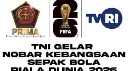 TNI Gelar Nobar Kebangsaan Pertandingan Sepak Bola Piala Dunia 2026 Bersama Masyarakat TNI Gelar Nobar Kebangsaan Pertandingan Sepak Bola Piala Dunia 2026 Bersama Masyarakat