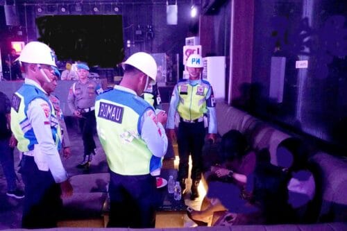 Pomau Lanud Sjamsudin Noor Bersama Polri Gelar Razia THM, Tegakkan Disiplin dan Jaga Marwah Institusi