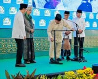 Panglima TNI Dampingi Presiden Prabowo Tutup Munas Alim Ulama dan Konbes NU 2026 di Bangkalan