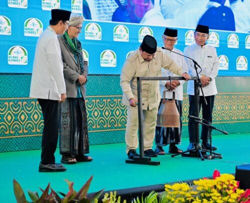Panglima TNI Dampingi Presiden Prabowo Tutup Munas Alim Ulama dan Konbes NU 2026 di Bangkalan