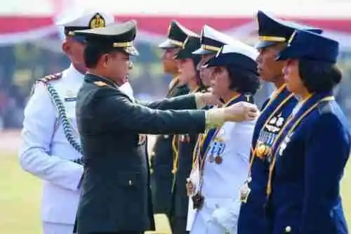 1.737 Perwira Remaja TNI Resmi Dilantik, Panglima TNI: Pangkat adalah Amanah