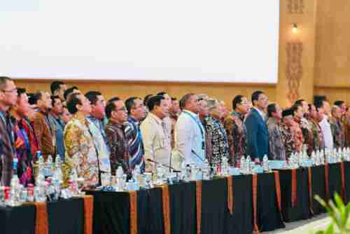 Panglima TNI Dampingi Presiden RI Tutup Sarasehan Kebangsaan KSTI 2026 Panglima TNI Dampingi Presiden RI Tutup Sarasehan Kebangsaan KSTI 2026