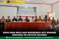 Babinsa Muara Muntai Harap Musrenbangdes dapat Mendorong Transparansi dan Partisipasi Masyarakat