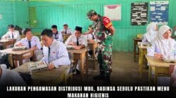 Lakukan Pengawasan Distribusi MBG, Babinsa Sebulu Pastikan Menu Makanan Higienis Lakukan Pengawasan Distribusi MBG, Babinsa Sebulu Pastikan Menu Makanan Higienis