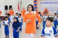 Merangkai Bahagia Dengan Anak-Anak TK Angkasa, Olahraga Bersama HUT Ke-38 Yasarini Penuh Keceriaan di Lanud Sjamsudin Noor
