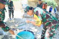 Pastikan Kualitas dan Bermanfaat, Tim Wasev TMMD Ke-129 Tinjau Sasaran Fisik di Wasile Tengah