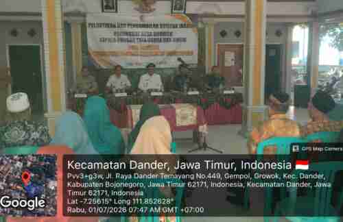 Danramil Dander Bojonegoro Hadiri Pelantikan dan Pengambilan Sumpah Jabatan Perangkat Desa Growok Danramil Dander Bojonegoro Hadiri Pelantikan dan Pengambilan Sumpah Jabatan Perangkat Desa Growok