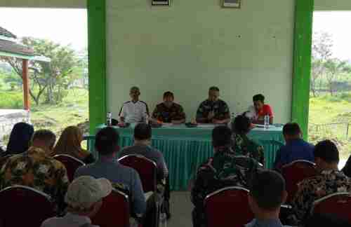 Kodim Bojonegoro Sosialisasikan Program TMMD 129 di Desa Kesongo Kedungadem