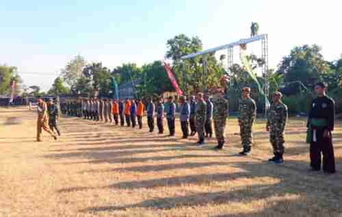 Jelang Pembukaan TMMD 129 di Kesongo, Kodim Bojonegoro Gelar Gladi Upacara Jelang Pembukaan TMMD 129 di Kesongo, Kodim Bojonegoro Gelar Gladi Upacara
