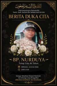 Nurduya Berpulang, Anggota SENKOM Mitra Polri yang Aktif Mengabdi untuk Masyarakat