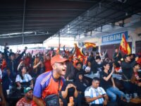Kodim 1710/Mimika Gelar Nobar Final Piala Dunia 2026 di Tiga Lokasi Bersama Masyarakat