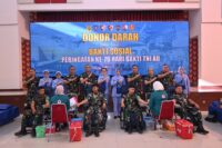 Lanud Sultan Hasanuddin Bersama Satuan TNI AU Makassar Gelar Donor Darah, Wujud Nyata Pengabdian bagi Kemanusiaan