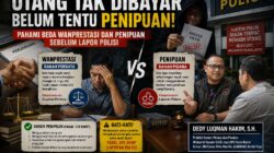 Mengapa Banyak Laporan Penipuan Ditolak? Dedy Luqman Hakim Kupas Tuntas Penyebabnya Mengapa Banyak Laporan Penipuan Ditolak? Dedy Luqman Hakim Kupas Tuntas Penyebabnya