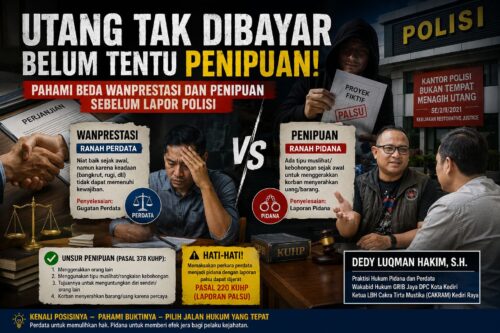 Mengapa Banyak Laporan Penipuan Ditolak? Dedy Luqman Hakim Kupas Tuntas Penyebabnya