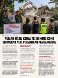 Puing-Puing Perjuangan Seorang TKI: Menguak Kronologi Pembongkaran Rumah yang Mengguncang Bojonegoro