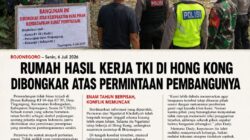 Puing-Puing Perjuangan Seorang TKI: Menguak Kronologi Pembongkaran Rumah yang Mengguncang Bojonegoro
