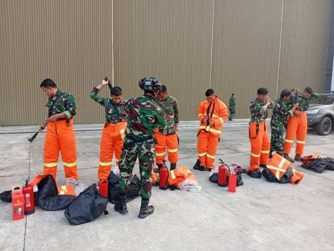 Tim Alpha Laksanakan Fastrope ke Titik Api, Siap Buka Jalan Tim Free Fall di Pekanbaru
