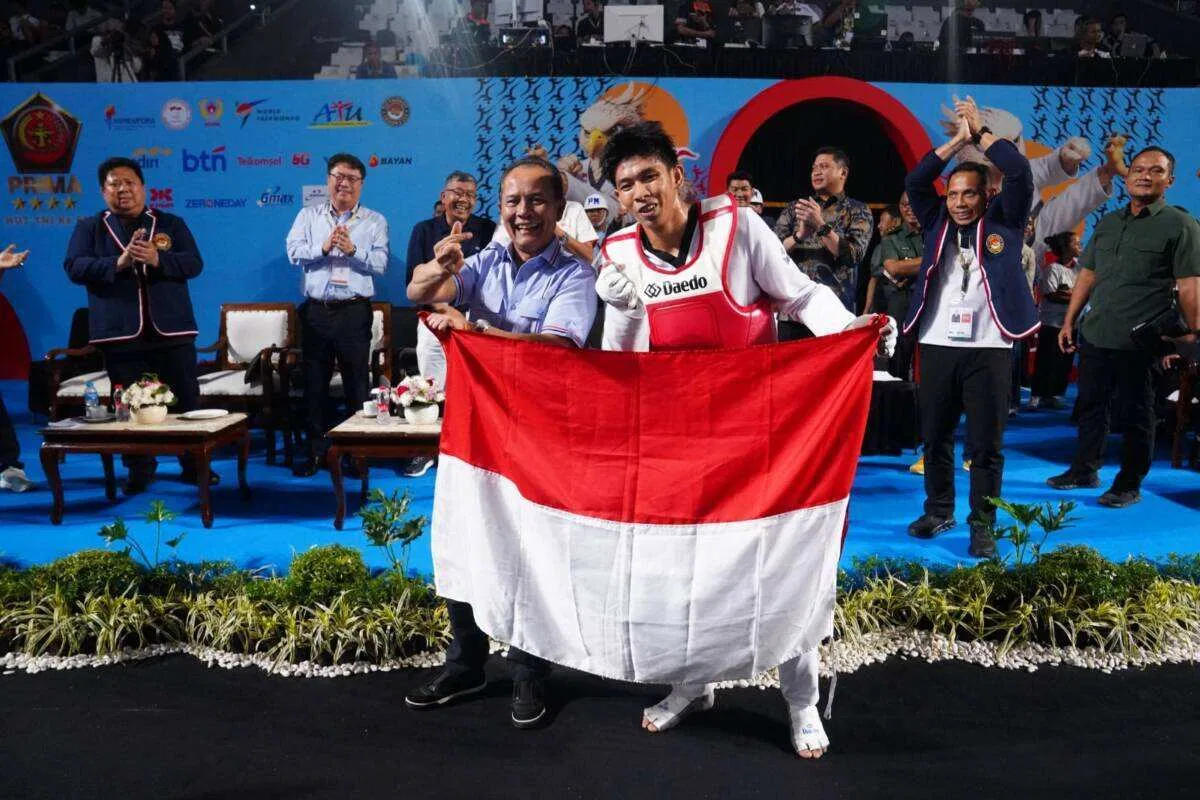 Indonesia Meraih medali 9 Emas di 8 Th Asian Taekwondo Indonesia Championship 2026 Indonesia Meraih medali 9 Emas di 8 Th Asian Taekwondo Indonesia Championship 2026